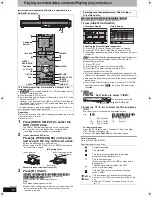 Предварительный просмотр 36 страницы Panasonic Diga DMR-EH57 Operating Instructions Manual