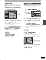 Предварительный просмотр 41 страницы Panasonic Diga DMR-EH57 Operating Instructions Manual