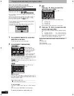 Предварительный просмотр 42 страницы Panasonic Diga DMR-EH57 Operating Instructions Manual