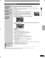 Предварительный просмотр 51 страницы Panasonic Diga DMR-EH57 Operating Instructions Manual