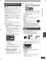 Предварительный просмотр 57 страницы Panasonic Diga DMR-EH57 Operating Instructions Manual