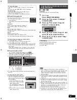 Предварительный просмотр 59 страницы Panasonic Diga DMR-EH57 Operating Instructions Manual