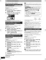 Предварительный просмотр 64 страницы Panasonic Diga DMR-EH57 Operating Instructions Manual