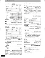 Предварительный просмотр 86 страницы Panasonic Diga DMR-EH57 Operating Instructions Manual