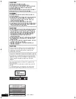 Preview for 2 page of Panasonic Diga DMR-EH575 Operating Instructions Manual