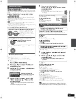 Preview for 23 page of Panasonic Diga DMR-EH585 Operating Instructions Manual