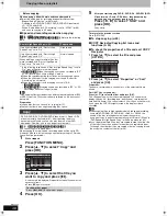 Preview for 48 page of Panasonic Diga DMR-EH585 Operating Instructions Manual