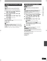 Preview for 59 page of Panasonic Diga DMR-EH585 Operating Instructions Manual