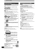 Preview for 22 page of Panasonic Diga DMR-EH59 Operating Instruction