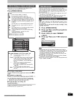 Preview for 25 page of Panasonic Diga DMR-EH59 Operating Instruction