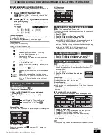 Preview for 27 page of Panasonic Diga DMR-EH59 Operating Instruction