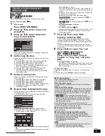 Preview for 45 page of Panasonic Diga DMR-EH59 Operating Instruction