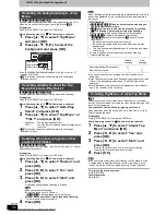 Preview for 56 page of Panasonic Diga DMR-EH59 Operating Instruction