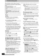 Preview for 70 page of Panasonic Diga DMR-EH59 Operating Instruction