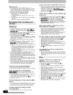 Preview for 72 page of Panasonic Diga DMR-EH59 Operating Instruction