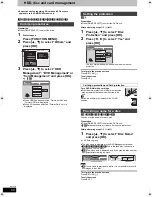 Preview for 60 page of Panasonic Diga DMR-EH59 Operating Instructions Manual