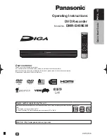 Panasonic Diga DMR-EH59EM Operating Instructions Manual preview