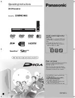 Preview for 1 page of Panasonic Diga DMR-EH65 Operating Instructions Manual