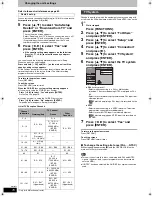 Preview for 70 page of Panasonic Diga DMR-EH65 Operating Instructions Manual