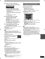 Preview for 57 page of Panasonic Diga DMR-EH695 Operating Instructions Manual