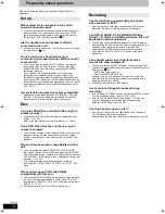 Preview for 72 page of Panasonic Diga DMR-EH695 Operating Instructions Manual