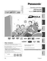 Panasonic Diga DMR-EH75V Operating Instructions Manual preview