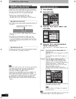 Preview for 22 page of Panasonic Diga DMR-EH770 Operating Instructions Manual