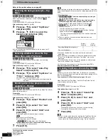 Preview for 64 page of Panasonic Diga DMR-EH770 Operating Instructions Manual