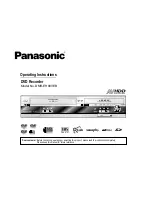Panasonic Diga DMR-EH80VEB Operating Instructions Manual preview