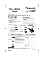 Preview for 1 page of Panasonic Diga DMR-ES10EB Quick Setup Manual