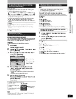 Preview for 17 page of Panasonic DIGA DMR-ES15 Operating Instructions Manual