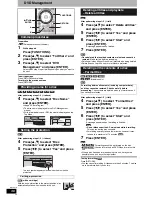 Preview for 36 page of Panasonic DIGA DMR-ES15 Operating Instructions Manual