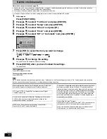 Preview for 44 page of Panasonic DIGA DMR-ES15 Operating Instructions Manual