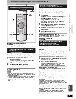 Preview for 73 page of Panasonic DIGA DMR-ES15 Operating Instructions Manual