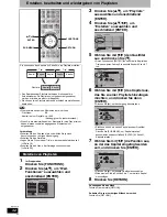 Preview for 84 page of Panasonic DIGA DMR-ES15 Operating Instructions Manual