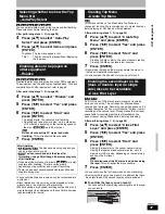 Preview for 37 page of Panasonic Diga DMR-ES15EB Operating Instructions Manual