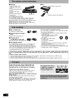 Предварительный просмотр 6 страницы Panasonic Diga DMR-ES16 Operating Instructions Manual