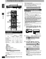 Preview for 14 page of Panasonic Diga DMR-ES20 Operating Instructions Manual