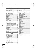 Preview for 4 page of Panasonic Diga DMR-ES40V Operating Instructions Manual