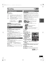 Preview for 25 page of Panasonic Diga DMR-ES40V Operating Instructions Manual