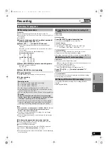 Preview for 49 page of Panasonic Diga DMR-ES40V Operating Instructions Manual