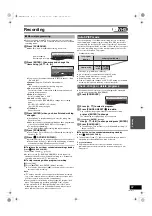 Preview for 51 page of Panasonic Diga DMR-ES40V Operating Instructions Manual