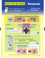 Panasonic Diga DMR-ES40V Quick Setup Manual preview
