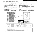 Preview for 5 page of Panasonic Diga DMR-EX75EB Service Manual