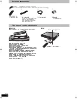 Предварительный просмотр 4 страницы Panasonic Diga DMR-EX769 Operating Instructions Manual