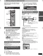 Предварительный просмотр 15 страницы Panasonic Diga DMR-EX769 Operating Instructions Manual