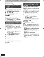 Предварительный просмотр 22 страницы Panasonic Diga DMR-EX769 Operating Instructions Manual