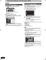 Предварительный просмотр 28 страницы Panasonic Diga DMR-EX769 Operating Instructions Manual