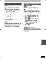 Предварительный просмотр 47 страницы Panasonic Diga DMR-EX769 Operating Instructions Manual