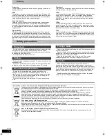 Предварительный просмотр 70 страницы Panasonic Diga DMR-EX769 Operating Instructions Manual